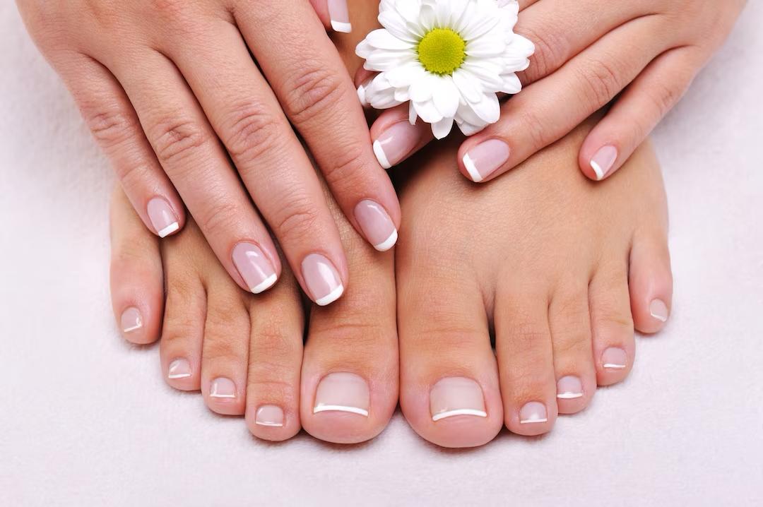 Manicure and pedicure services